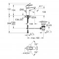 Змішувач для раковини M-розміру Grohe BauLoop New (23762001) - Фото 2